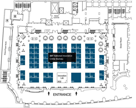 IASIU 2018 Exhibit Map